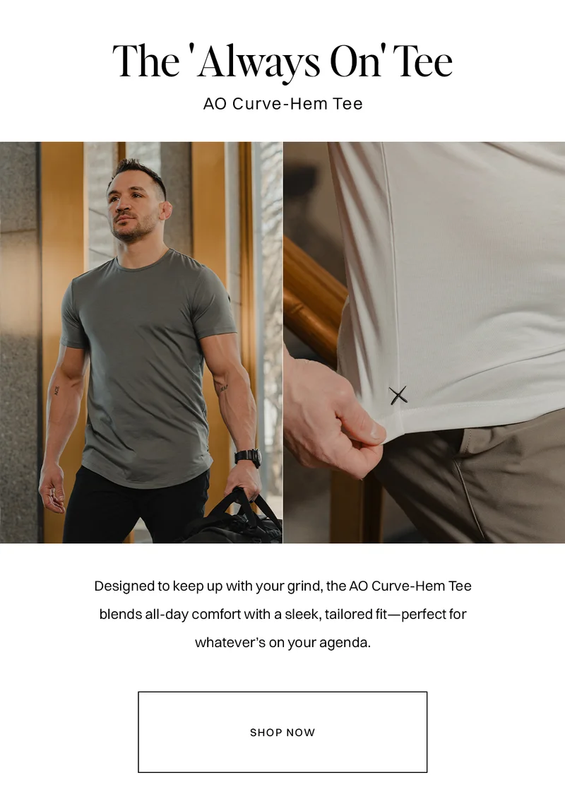 AO Curve-Hem Tee