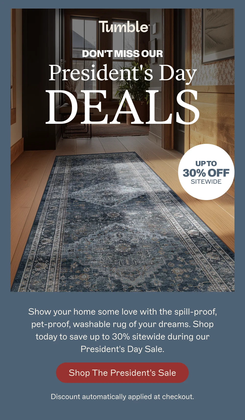 [ SHOP PRESIDENT'S SALE ]