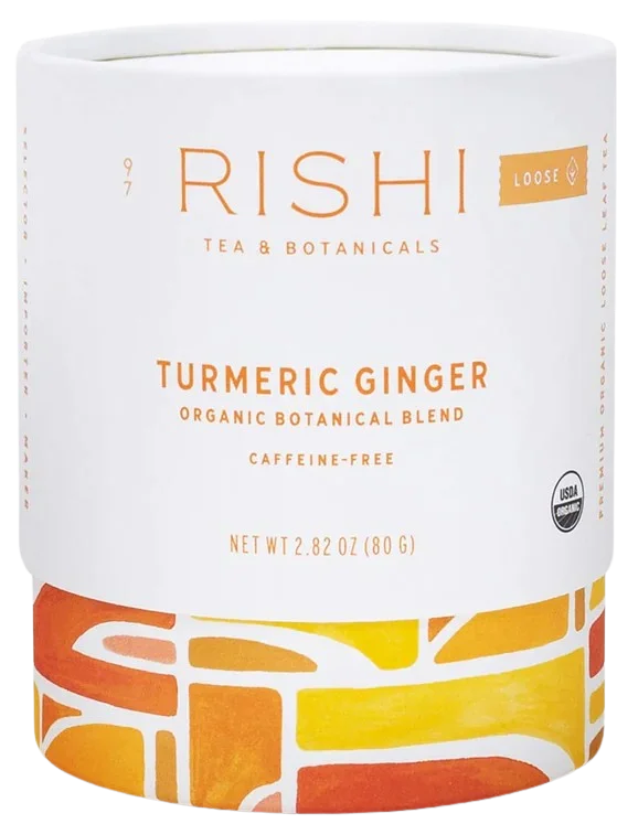 Image of Rishi Organic Turmeric Ginger Loose Leaf Tea