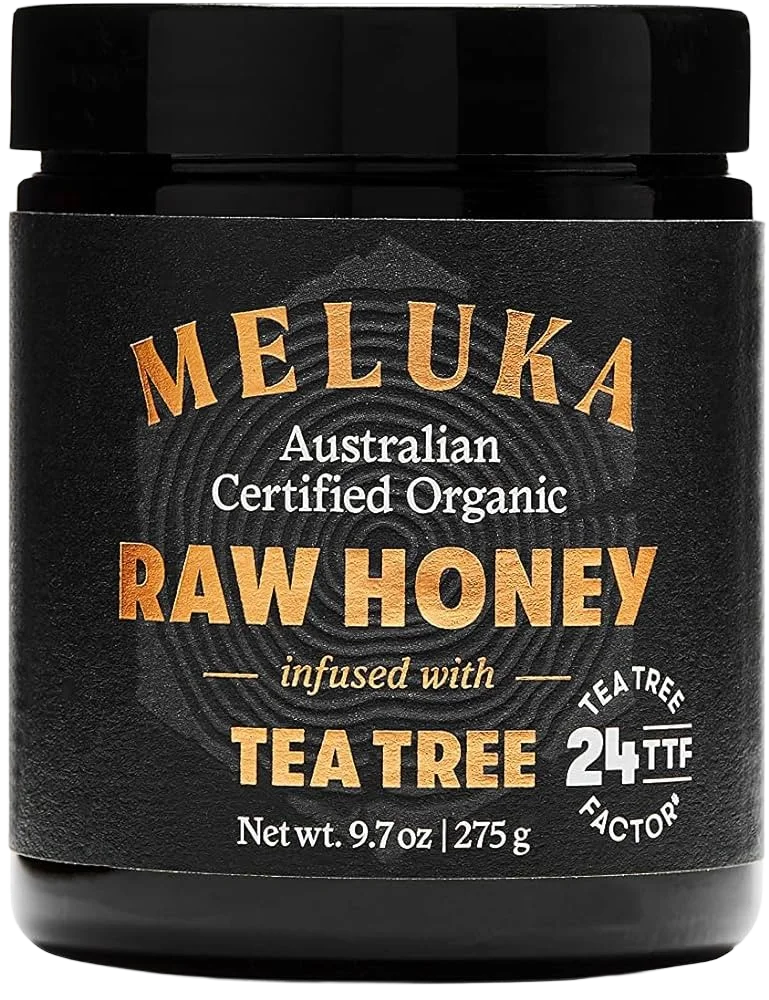 Image of Meluka Australia Raw Honey- Tea Tree Infused