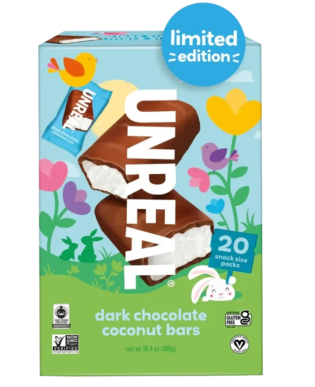 Image of UNREAL Dark Chocolate Coconut Bars (20 CT)