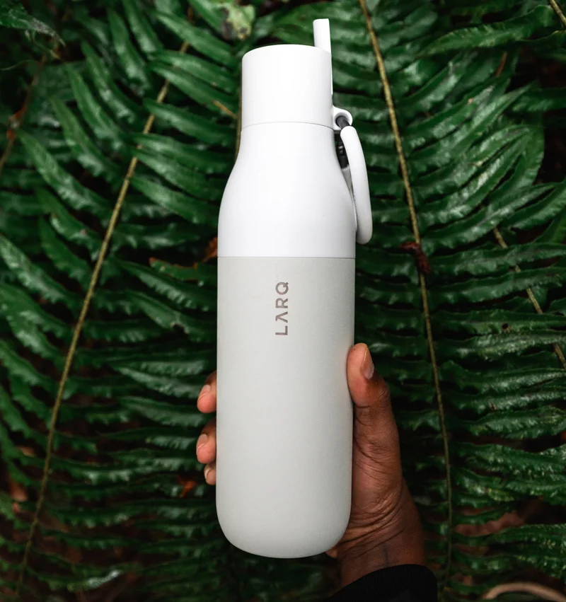 LARQ Bottle Filtered in Granite White