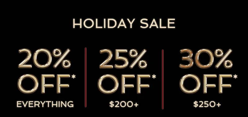 Holiday Sale
