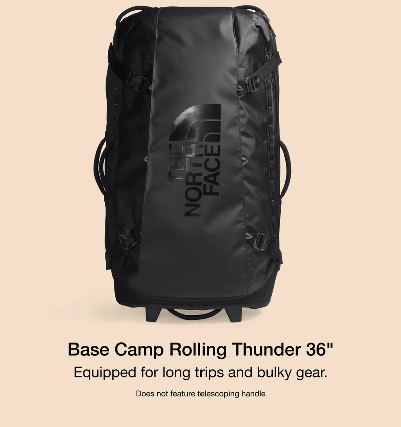 Base Camp Rolling Thunder 36" Equipped for long trips and bulky gear.