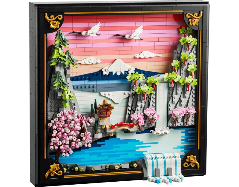 Japanese Cherry Blossom Landscape
