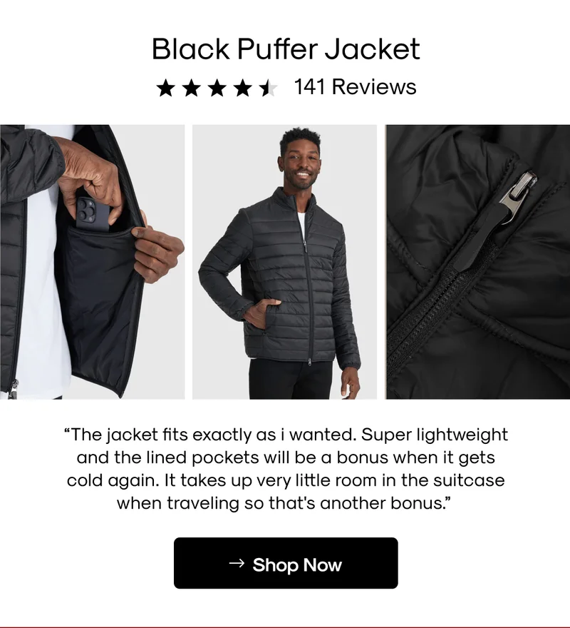 Black Puffer Jacket