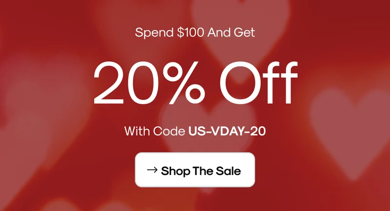 Spend $100 And Get 20% Off