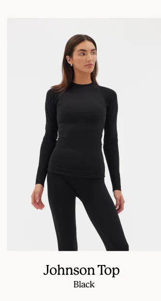 Johnson Top in Black