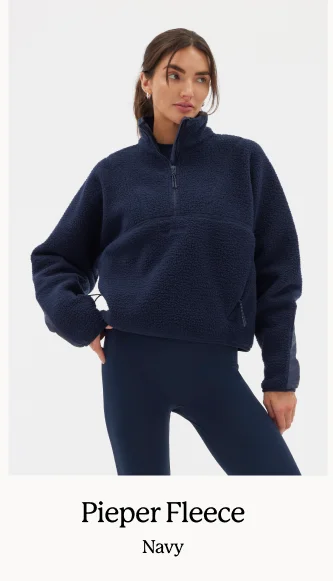 Navy Pieper Fleece