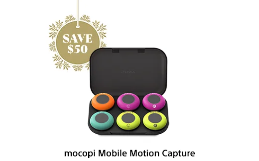 SAVE $50 | mocopi Mobile Motion Capture