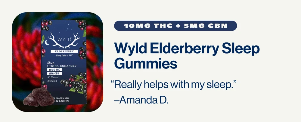 Wyld Elderberry Sleep Gummies
