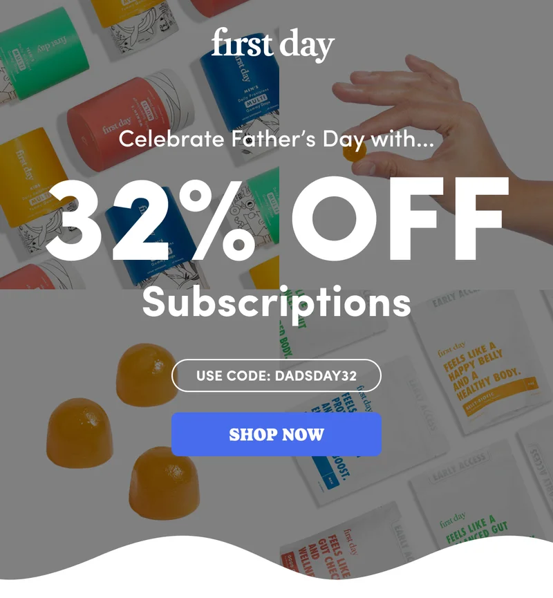 Celebrate Father's Day with 32% OFF Subscriptions. Use code DADSDAY32