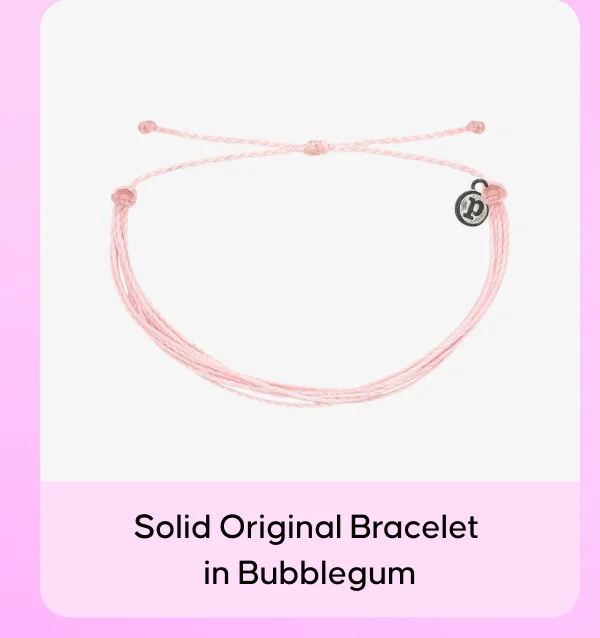 Solid Original Bracelet in Bubblegum