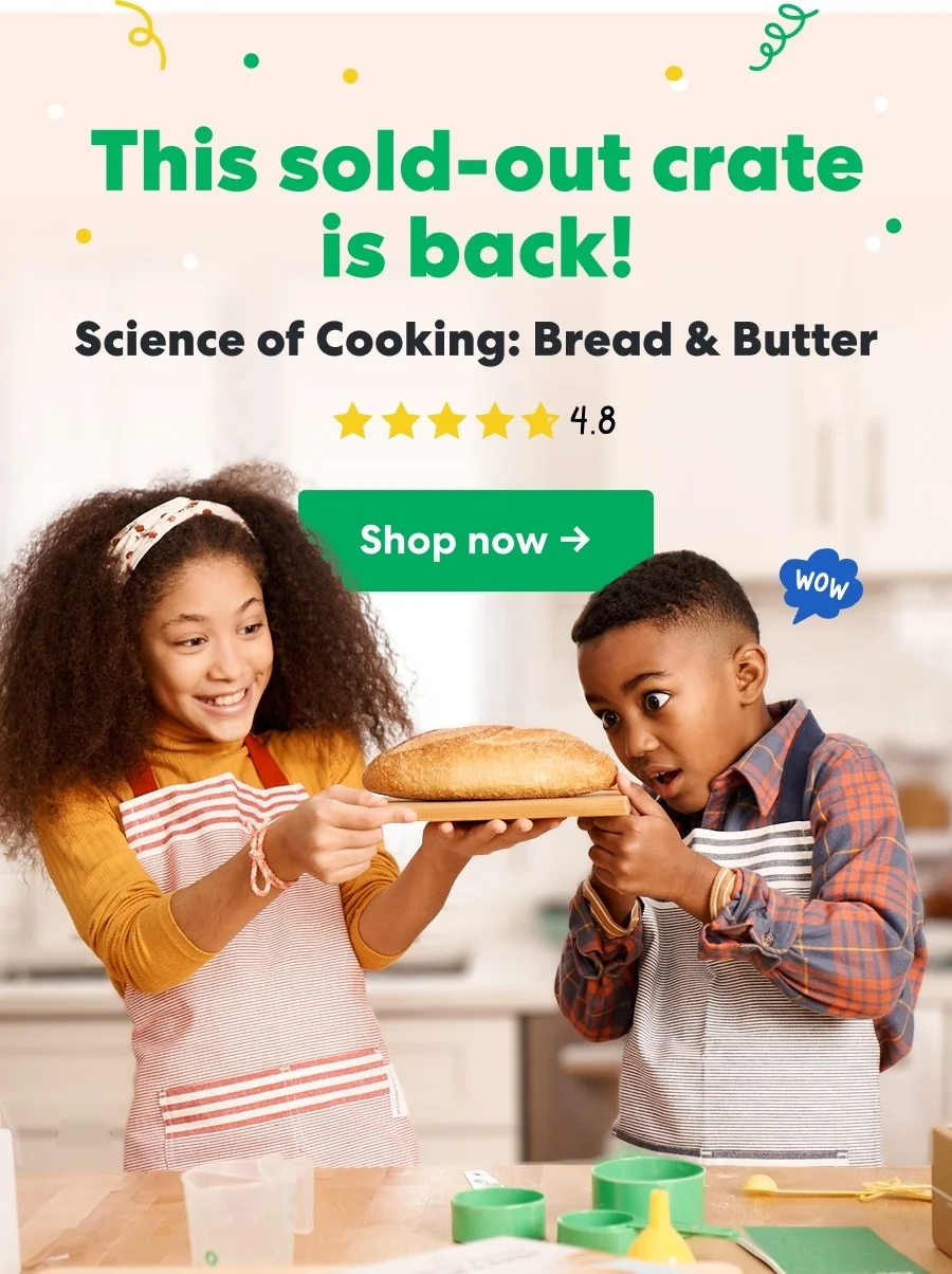 This sold-out crate is back - The Science of Cooking: Bread & Butter