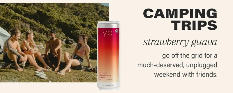 CAMPING TRIPS | strawberry guava | go off the grid for a much-deserved, unplugged weekend with friends.