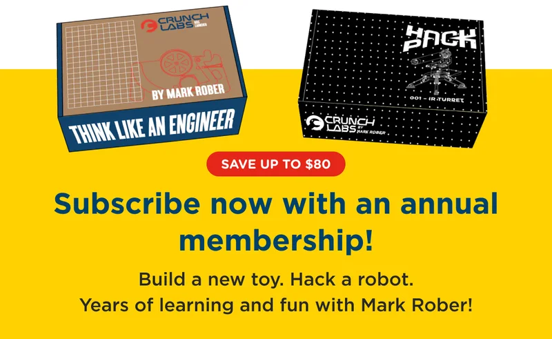 save on Build Box subscription and Hack Pack subscriptions
