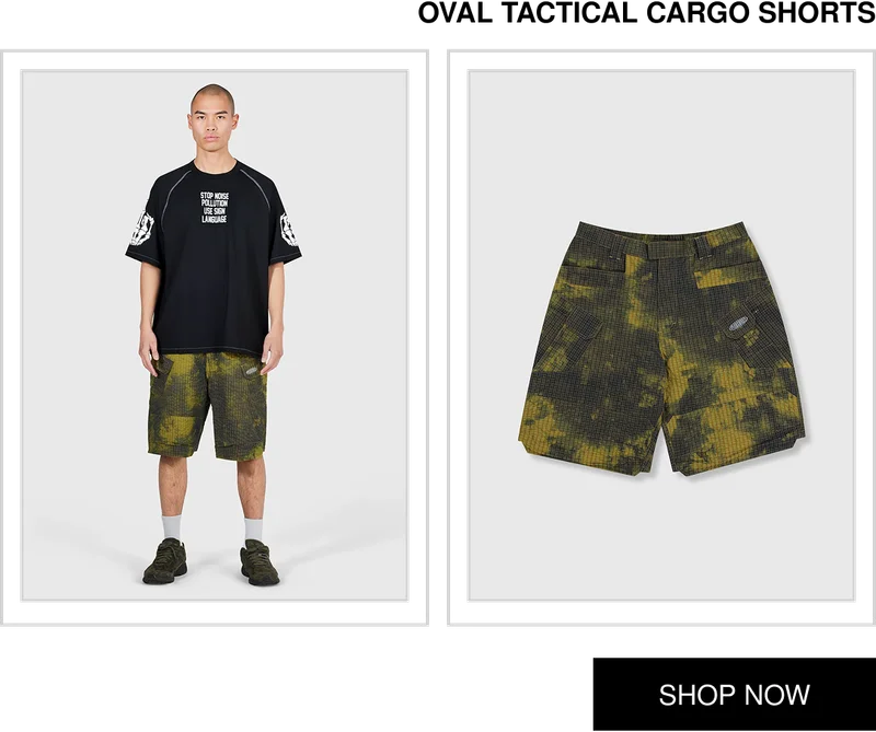 OVAL TACTICAL CARGO SHORTS | SHOP NOW