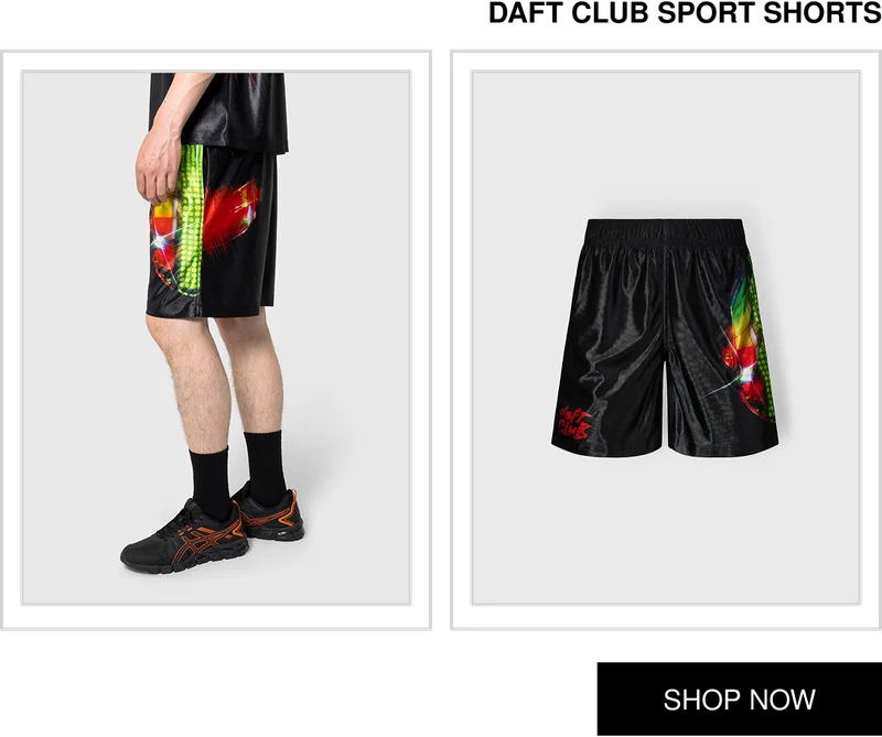 DAFT CLUB SPORT SHORTS | SHOP NOW