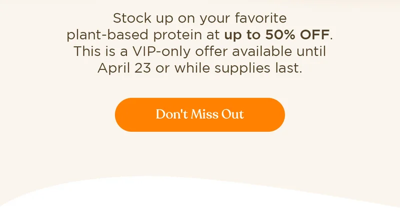 Don't Miss Out