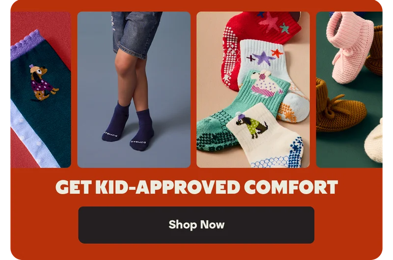 GET KID-APPROVED COMFORT | Shop Now