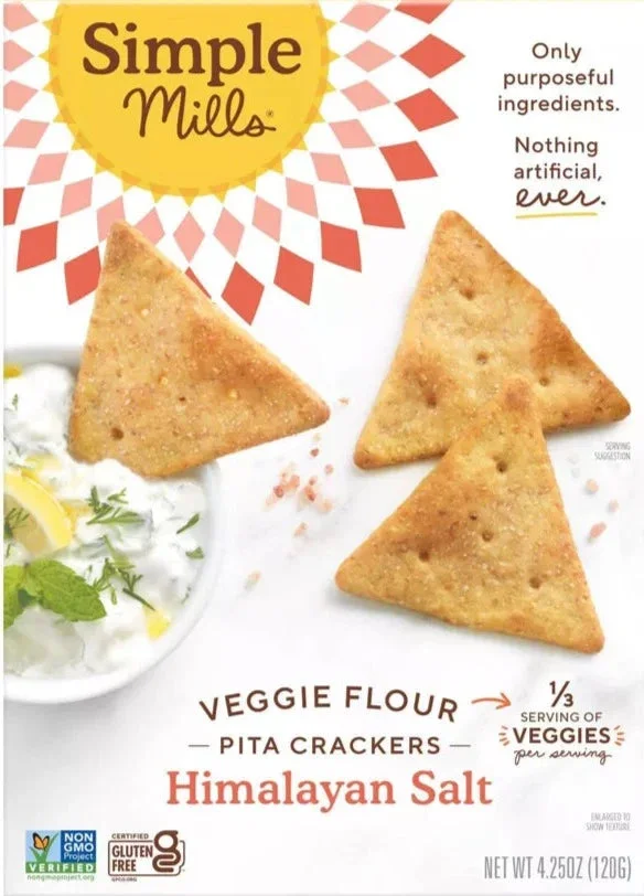 Image of Simple Mills Himalayan Salt Pita Crackers