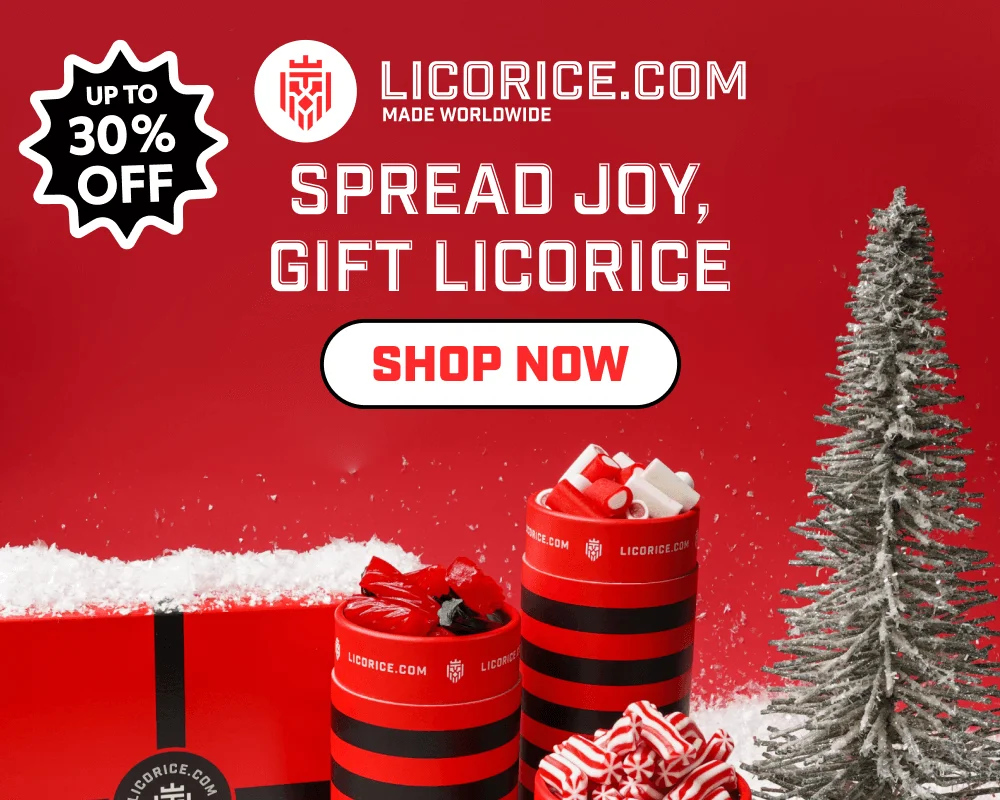 Licorice.com - up to 30% off!
