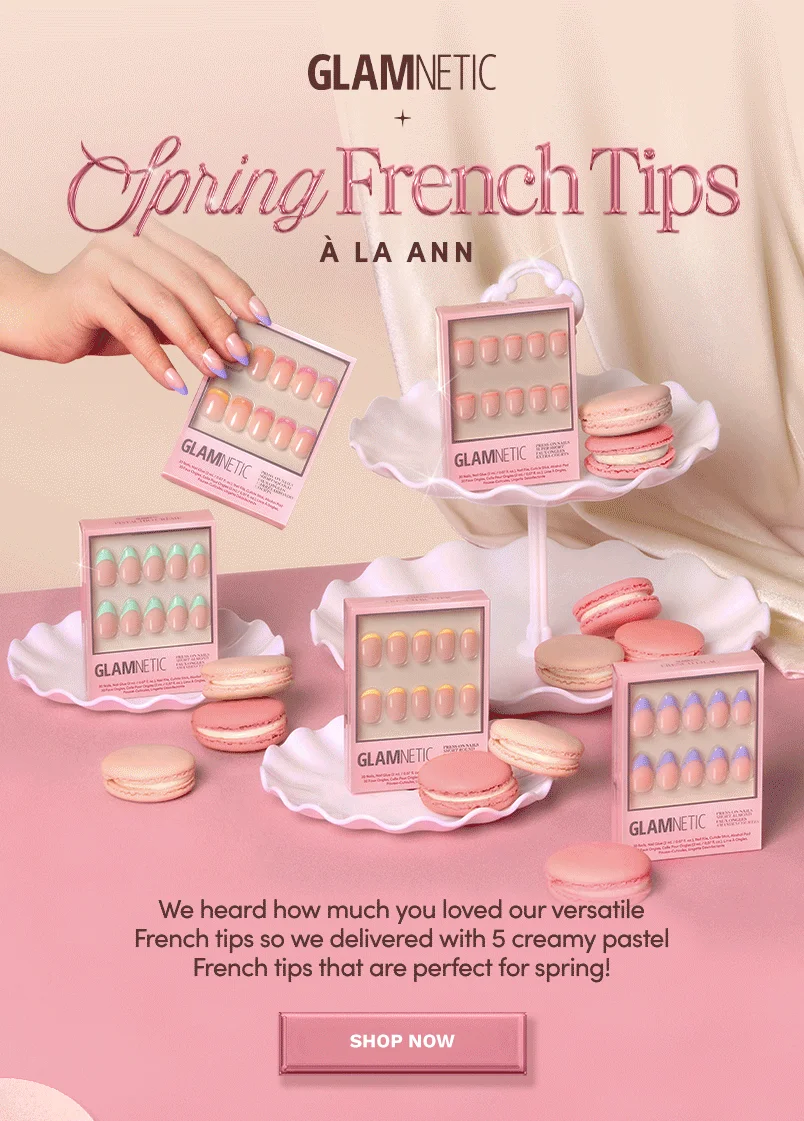 Shop Ann's top 3 Spring French Tip Nails