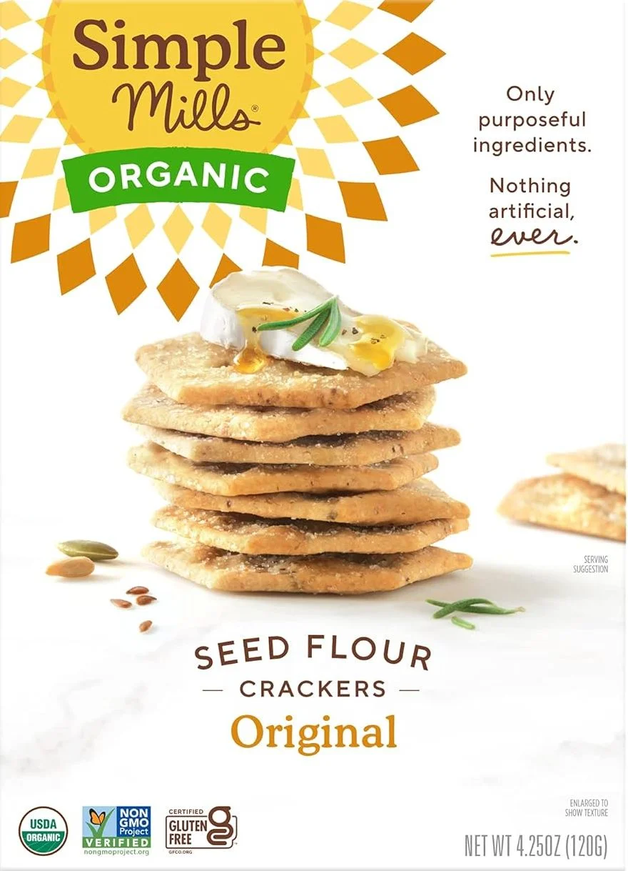 Image of Simple Mills Original Organic Seed Crackers