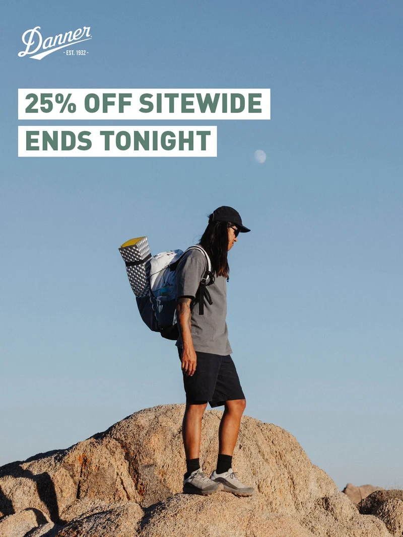 25% OFF SITEWIDE ENDS TONIGHT