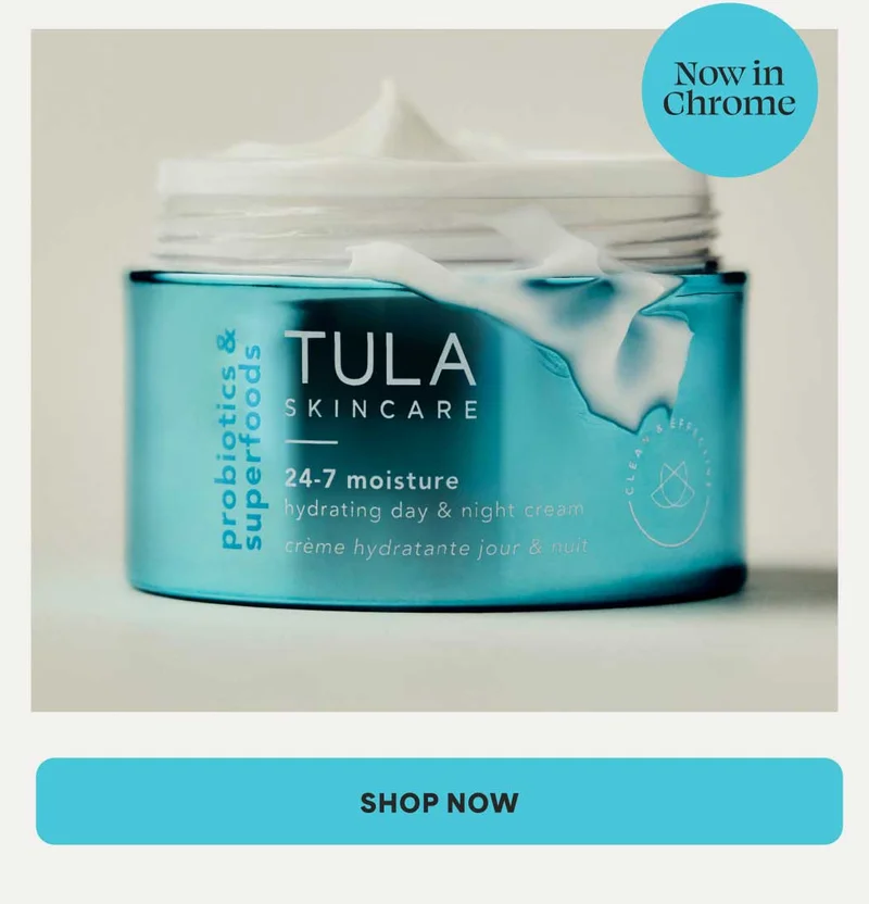 Now in Chrome -- SHOP NOW