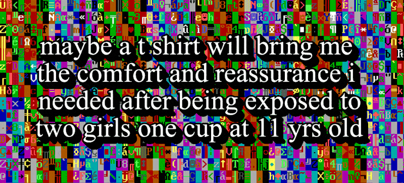 The Internet Tee. Online Now.