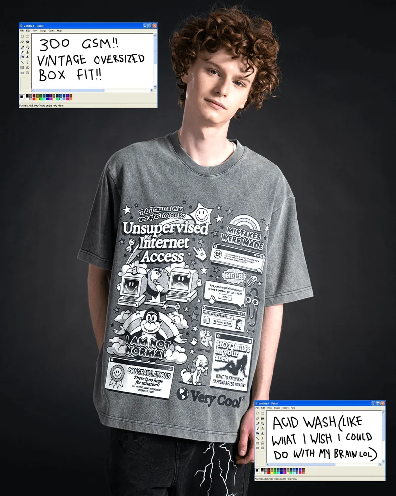 The Internet Tee. Online Now.