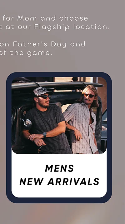 Men's New Arrivals