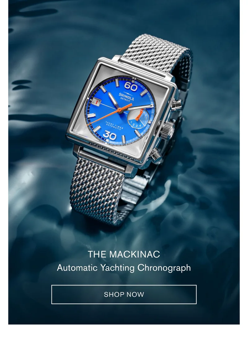 THE MACKINAC | Automatic Yatching Chronograph | SHOP NOW