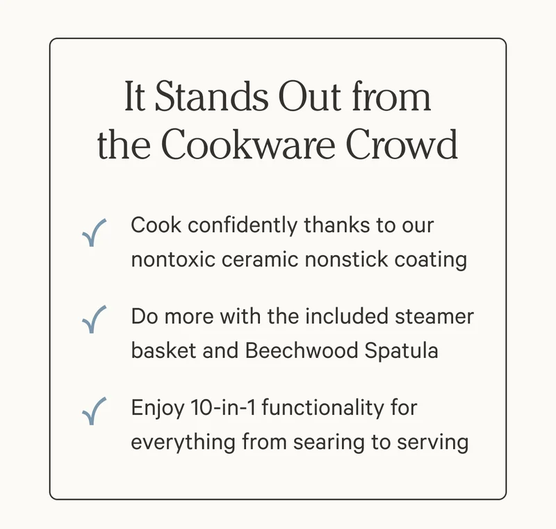 It Stands Out from the Cookware Crowd