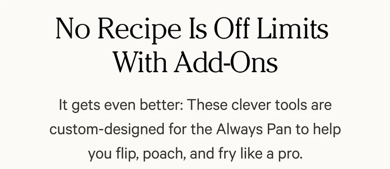 No Recipe Is Off Limits With Add-Ons