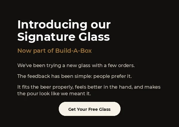 IMPOSSIBREW Signature Glass