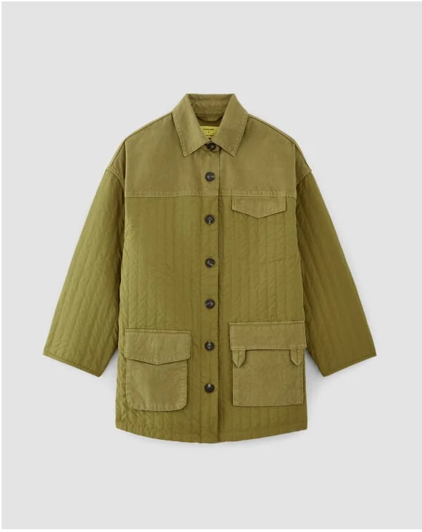 [image]The Everlane x Marques' Almeida Canvas Patchwork Jacket