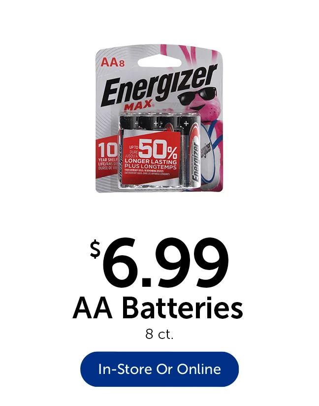AA Batteries - 8 count