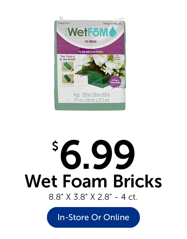 Wet Foam Bricks