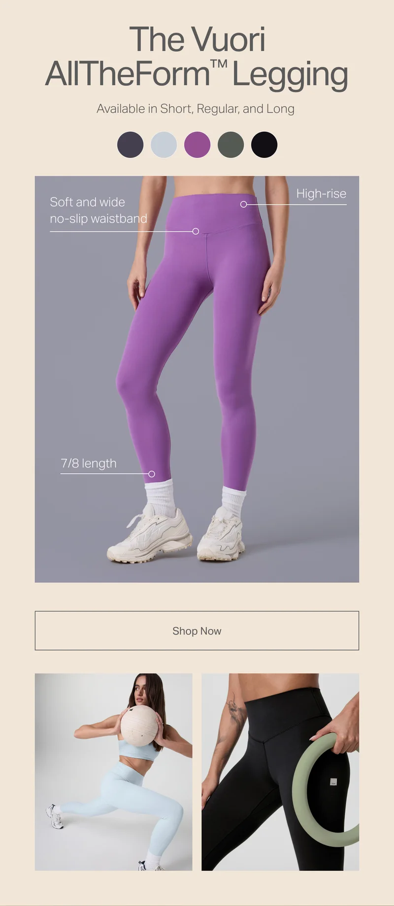 The Vuori AllTheForm™ Legging