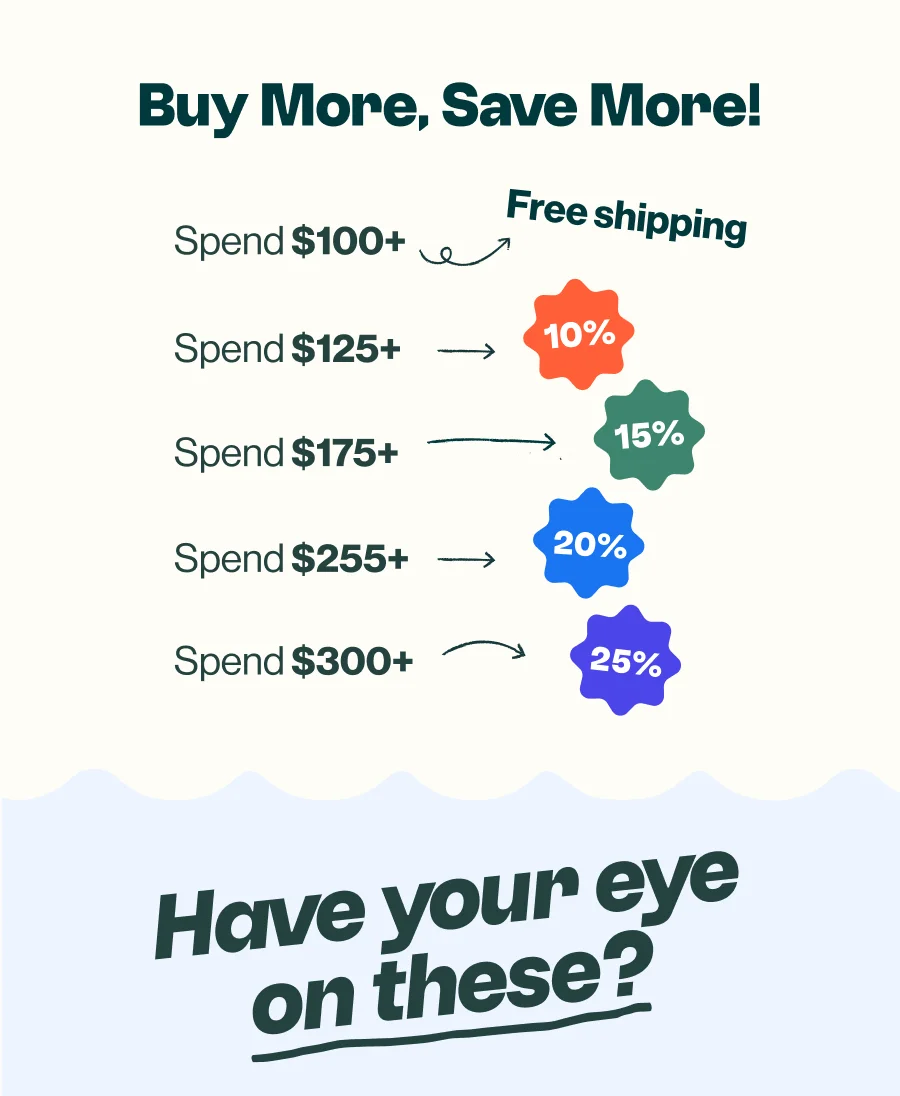 Buy More, Save More!
