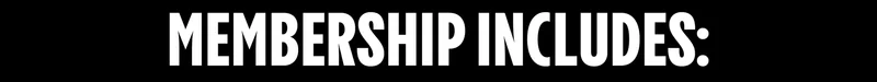 MEMBERSHIP INLCUDES: