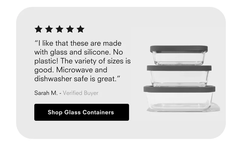 Glass canisters