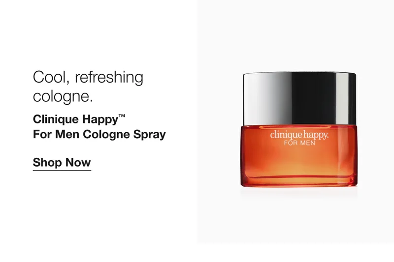 Cool, refreshing cologne. | Clinique Happy™ For Men Cologne Spray | Shop Now