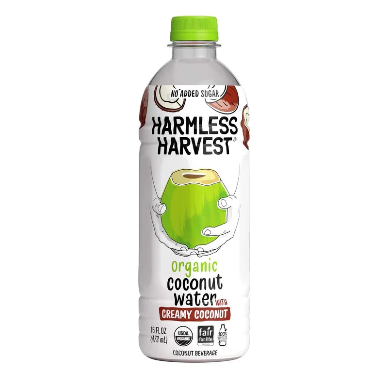 Organic Coconut Water, Creamy, 16 Oz