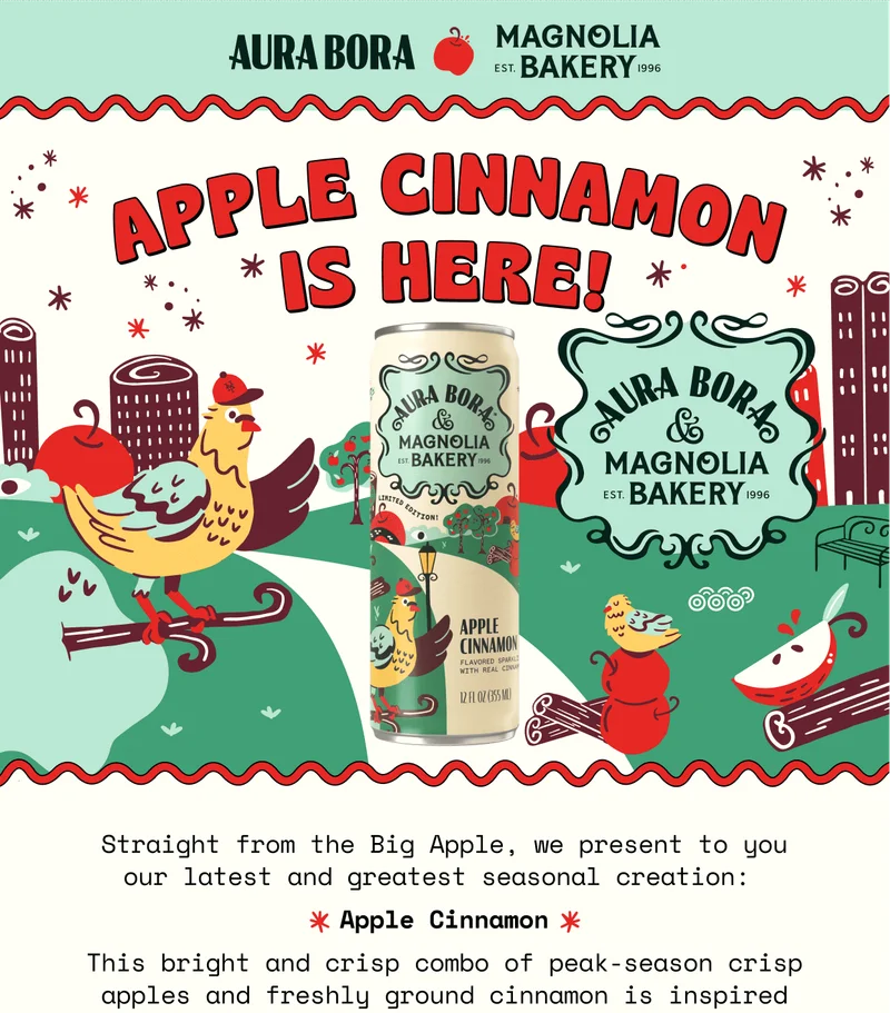 apple cinnamon aura bora