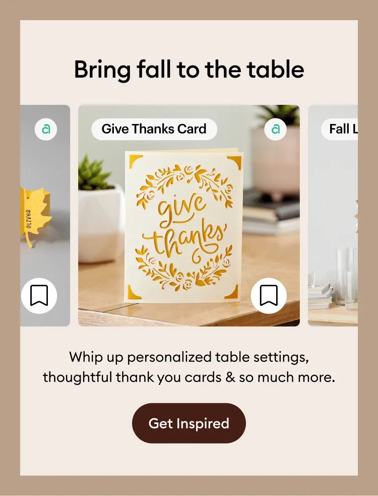 Bring fall to the table.