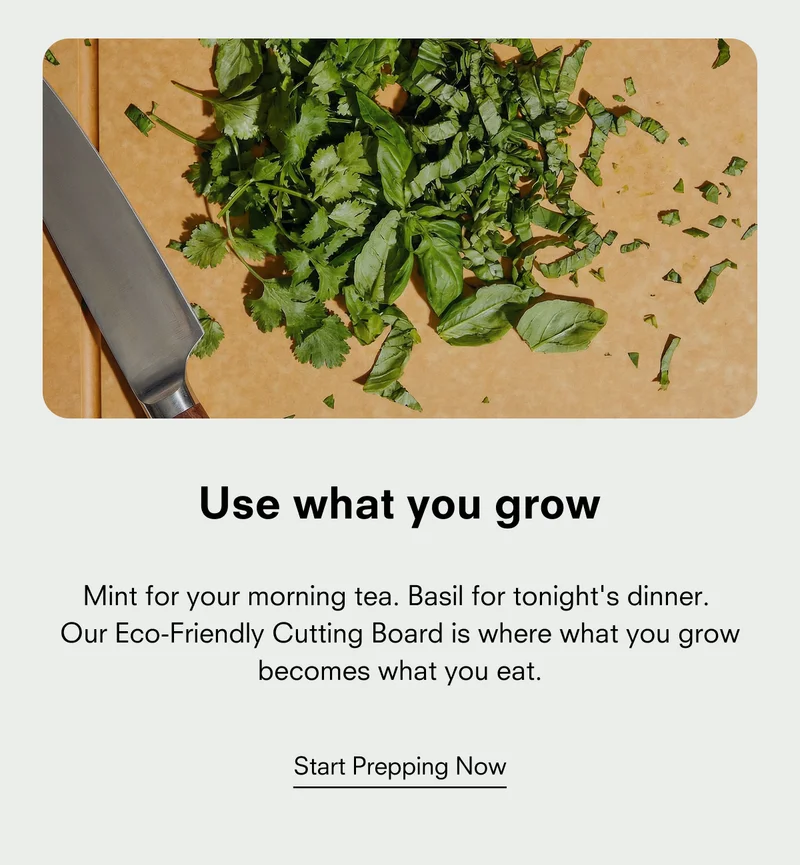 Eco friendly cutting board