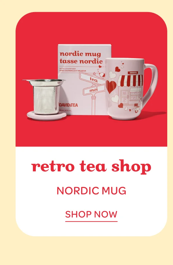 Retro Tea Shop - Nordic Mug - Shop now